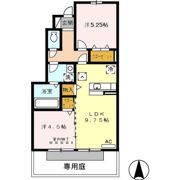 ヴァレーレ 若園の間取り画像