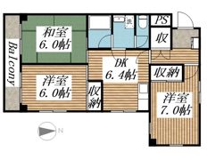 加藤マンションの間取り画像