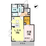 エルサ浜田山の間取り画像
