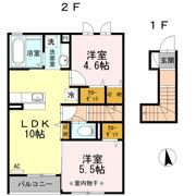 グランド パレス オクドの間取り画像
