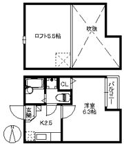 ポラリスCozy博多駅の間取り画像