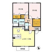 ラ･グランドール 壱番館の間取り画像