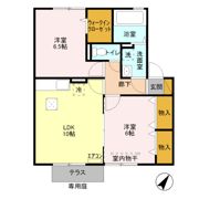 ヴェルデ・パティオ Bの間取り画像