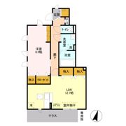 カーサグランデ Aの間取り画像