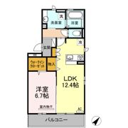 D-room千鳥の間取り画像