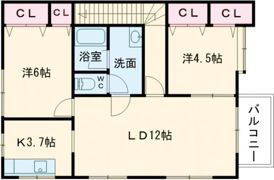 BLACKCOMB（ブラッコム）の間取り画像
