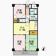 シティパル瑞江の間取り画像
