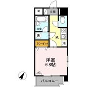 リージェント大橋の間取り画像