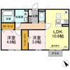 イオメール折尾 B棟の間取り画像