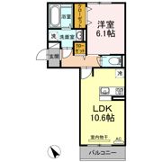 イオメール折尾 B棟の間取り画像