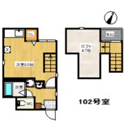MAISONETIC Crane住吉の間取り画像