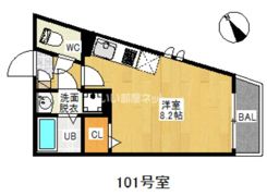 G-SMART 竹下の間取り画像