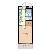 シャテロ イワサキの間取り画像