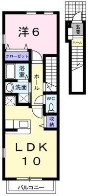 Airy Park Aの間取り画像