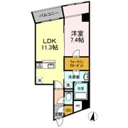 カーサヴェルデ三軒茶屋の間取り画像