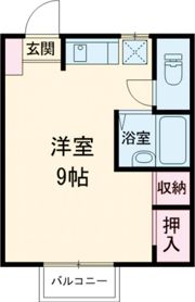 エレガンス村田 A棟の間取り画像
