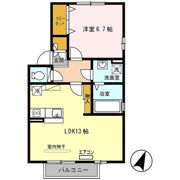 パドック Bの間取り画像