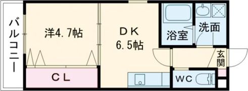 ラ・ベリーテNS Ⅰの間取り画像