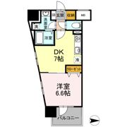 D-room早稲田の間取り画像