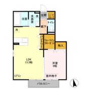 ラフィネ・ドミール 参番館の間取り画像