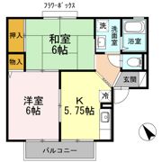 サニーコートAの間取り画像
