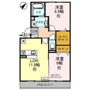 ラヴィベル彦根の間取り画像