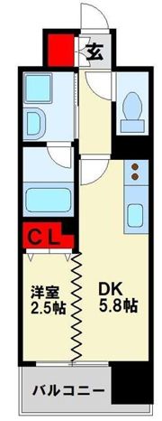 デザイナーズ ざ・片野の間取り画像