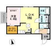 レスポワールⅡの間取り画像