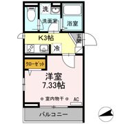エスポワール'17の間取り画像
