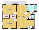 メープル香椎Aの間取り画像
