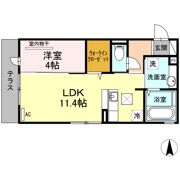 D-room九大駅前の間取り画像