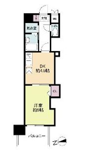 レジディア博多の間取り画像