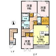 ルミエール ド エスポワール Ⅲの間取り画像