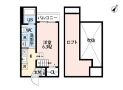 フェリーチェ井尻の間取り画像
