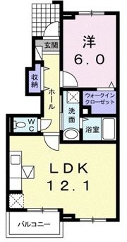 アバンツァートⅡの間取り画像
