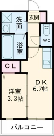 サンシティ直方の間取り画像