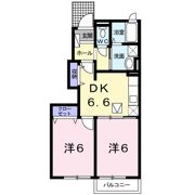 ア－ベイン浜田Cの間取り画像