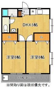 レモンハウスの間取り画像