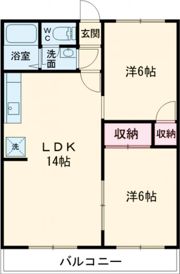 シティーハイツパテリッシアⅢの間取り画像