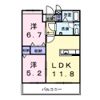 メリー・エンジェルの間取り画像