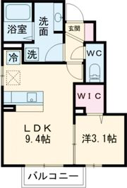 サンハイム チサの間取り画像