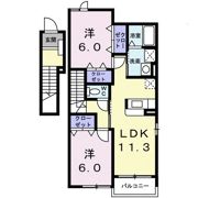 サンティーアの間取り画像