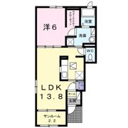 アベニール エテルノ Bの間取り画像