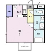フォンティーヌの間取り画像