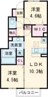 コスモ木屋瀬 A棟の間取り画像
