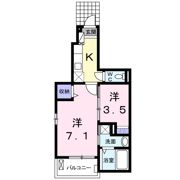 Casa荒川 part3の間取り画像