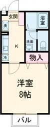ヴェルメゾン A棟の間取り画像