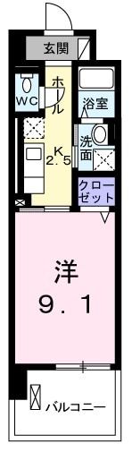 ライツェント ヴォーネンの間取り画像