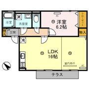 夢咲きの里 Bの間取り画像