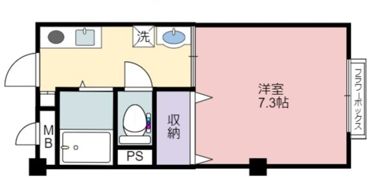 シャトル壱番館の間取り画像